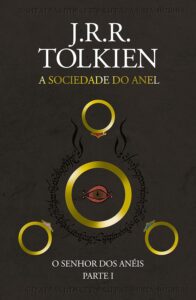 Livro Tolkien - O Senhor dos anéis- A sociedade do anel