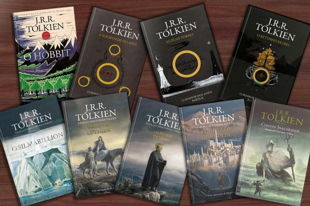 senhor dos anéis livros